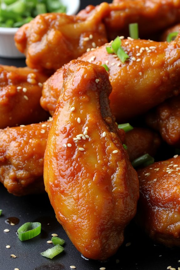crispy honey soy wings