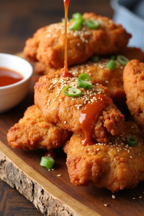 crispy korean chicken tenders