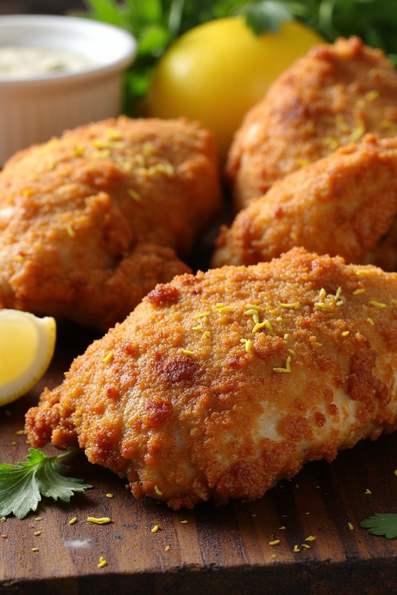 crispy lemon pepper chicken