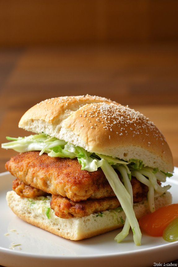 crispy pork katsu sandwich