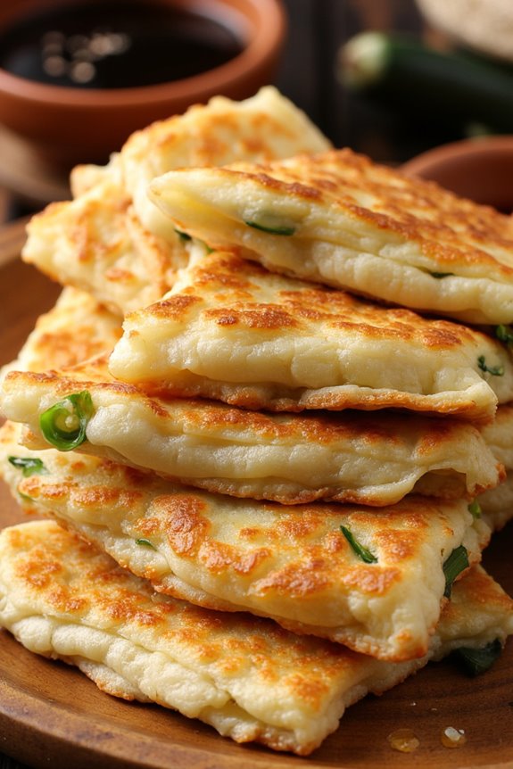 crispy scallion pancake delight