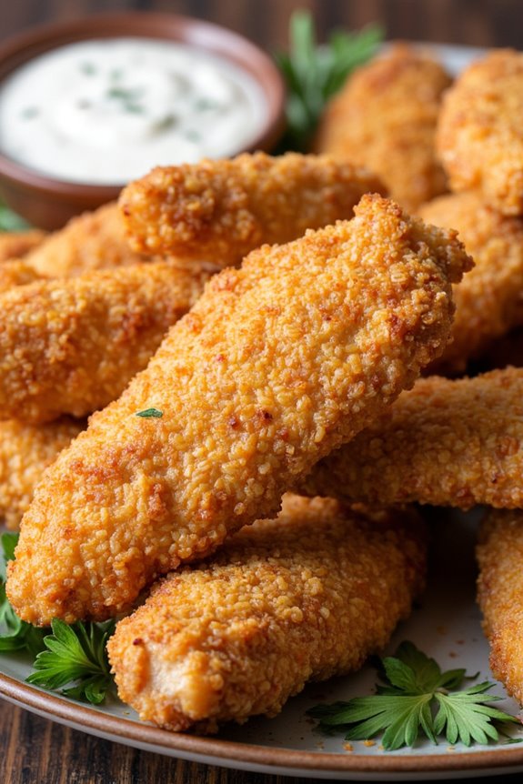 crispy sesame chicken tenders