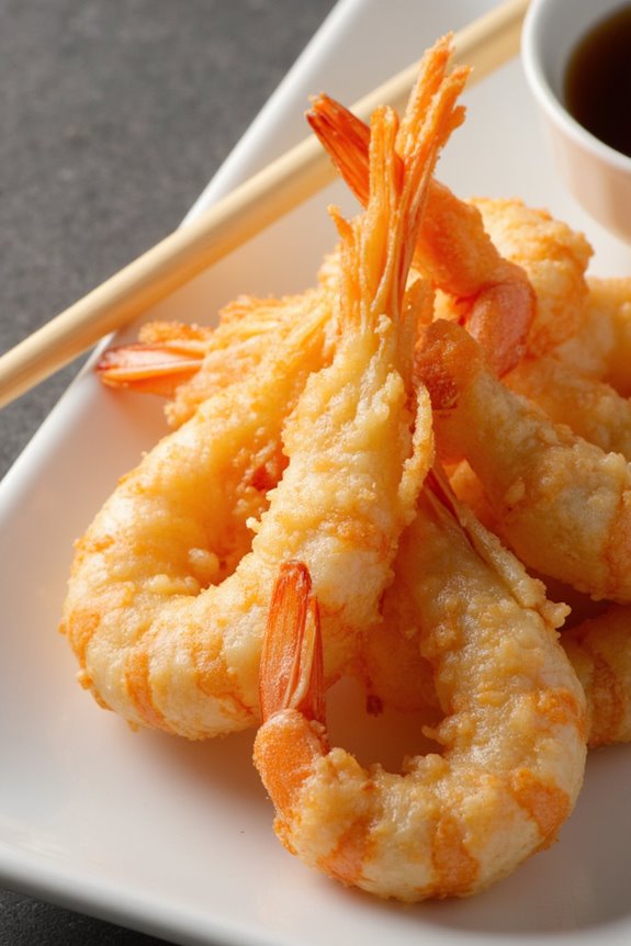 crispy shrimp in batter