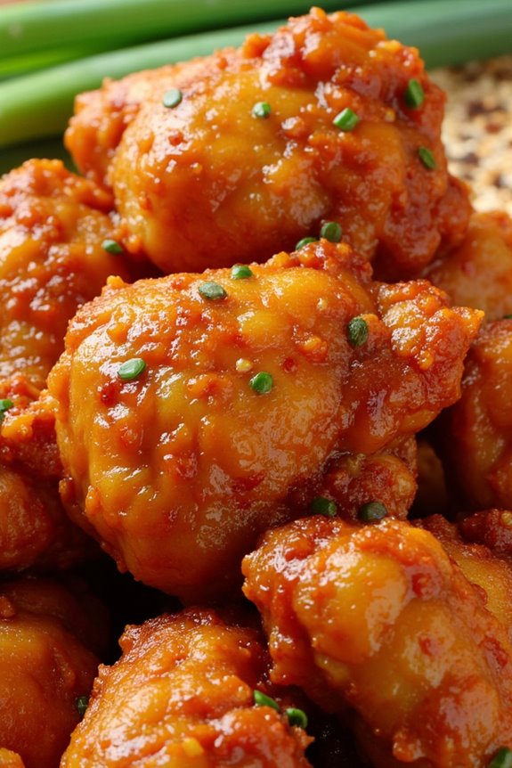 crispy spicy garlic chicken