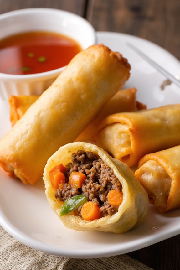 crispy spring rolls delight