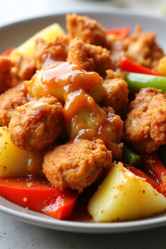 crispy tangy air fryer chicken