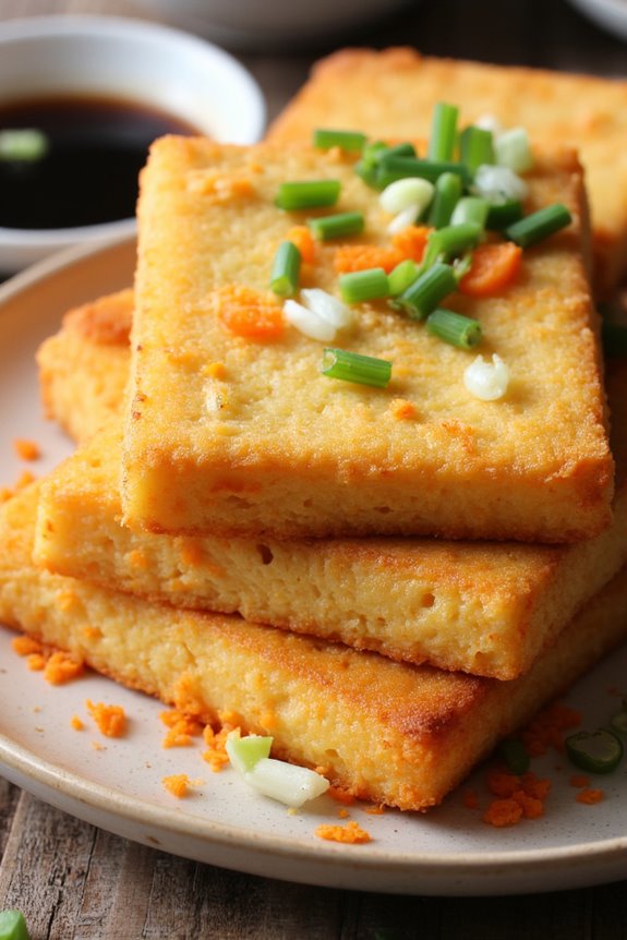 crispy tofu pancake delight