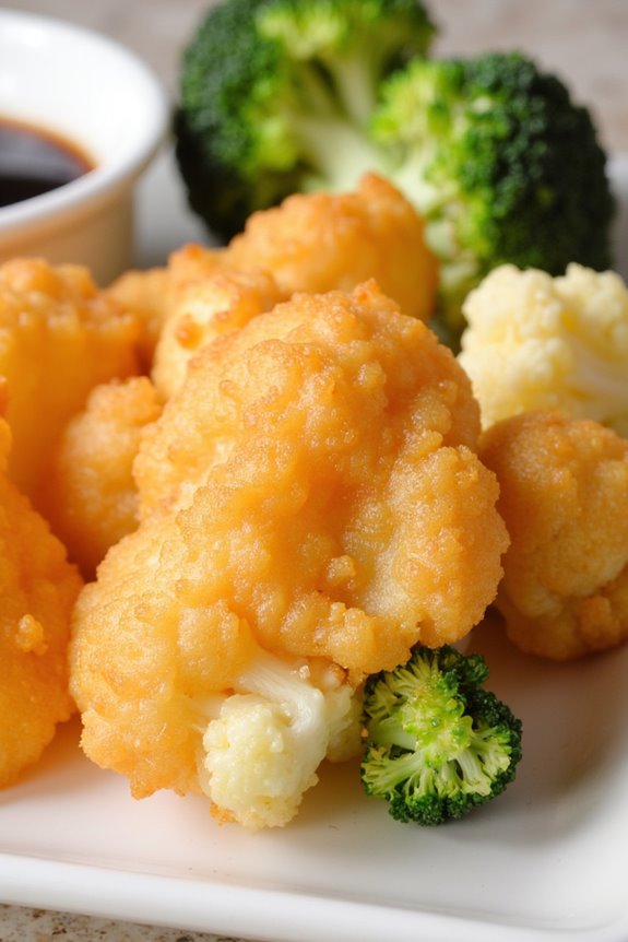 crispy vegetable tempura delight