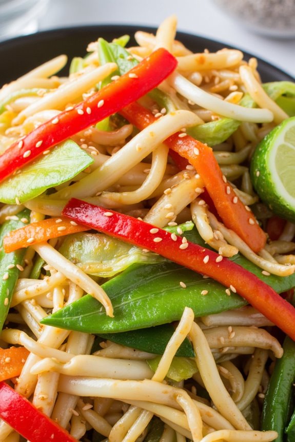 crunchy vegetable stir fry