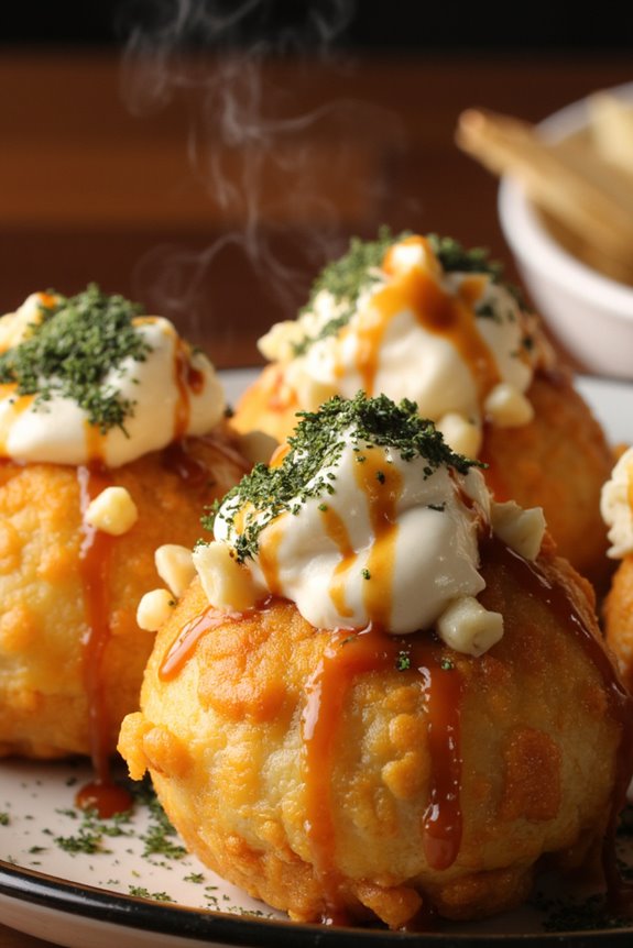 curry flavored takoyaki delight