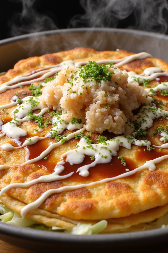 customizable savory japanese pancakes