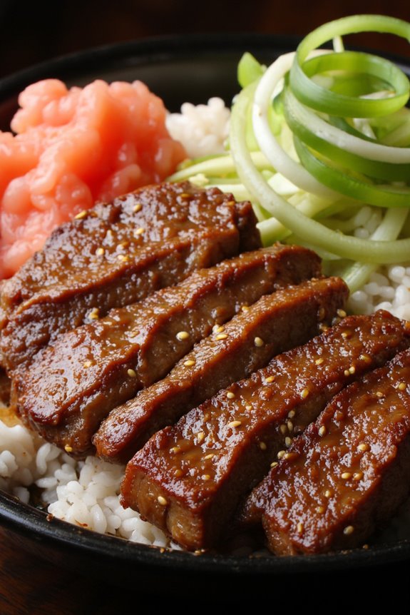 delicious and nutritious beef bowl