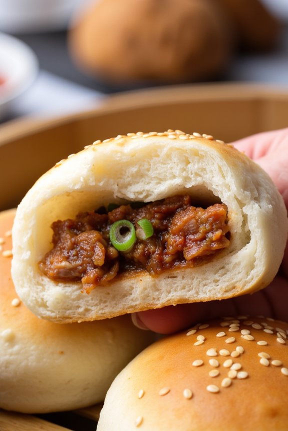 delicious bbq pork buns