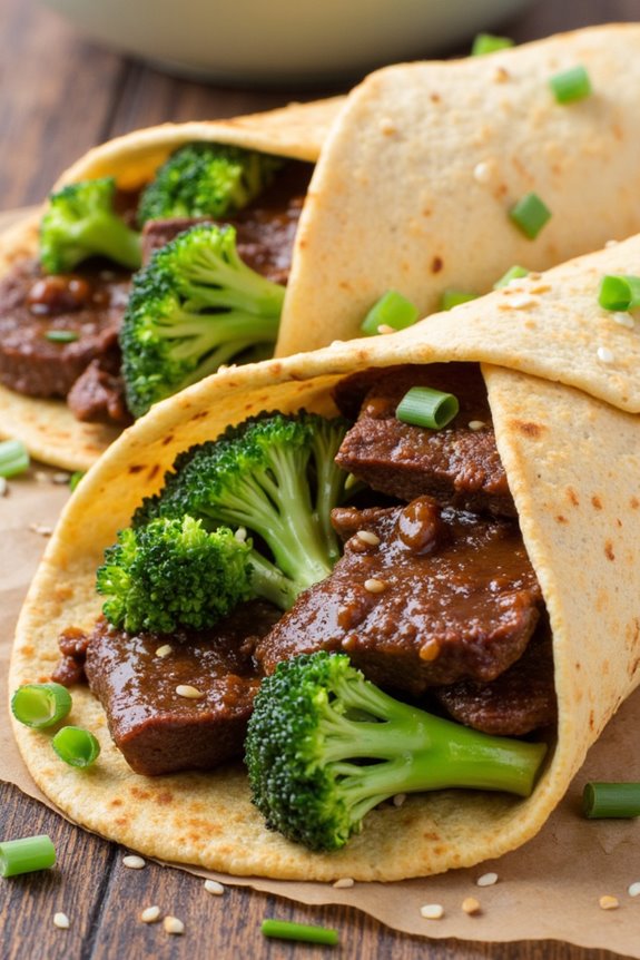 delicious customizable beef wraps