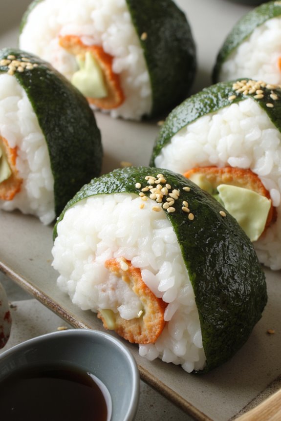 delicious customizable rice balls