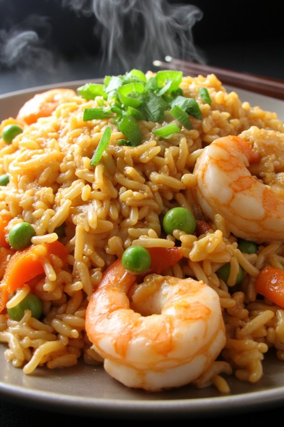 delicious customizable shrimp rice