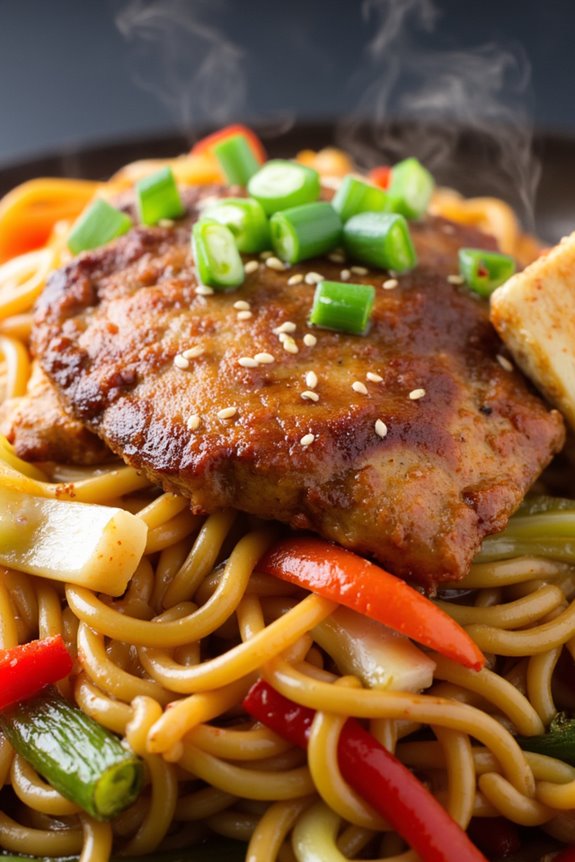 delicious customizable stir fried noodles