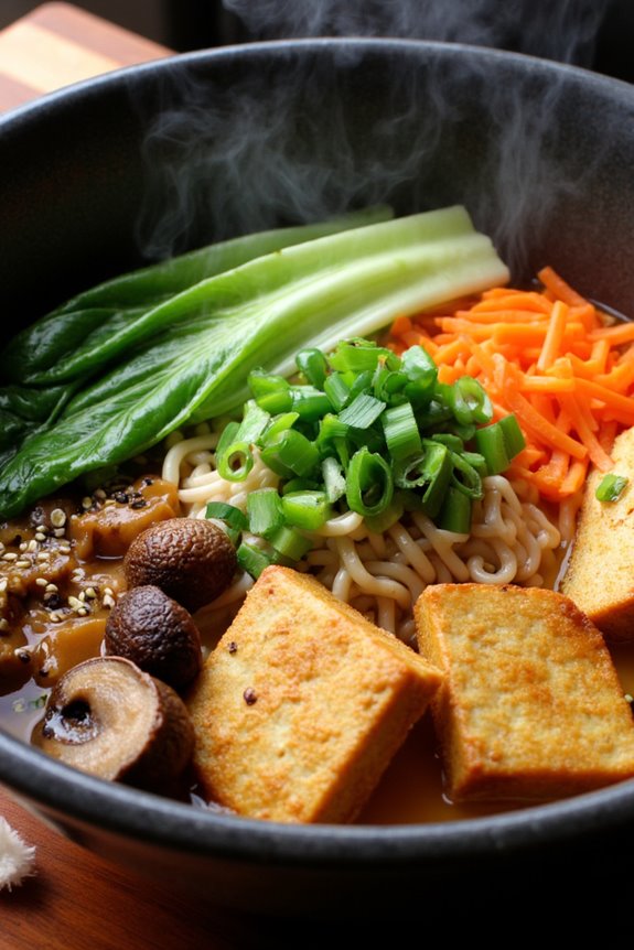 delicious customizable vegan ramen