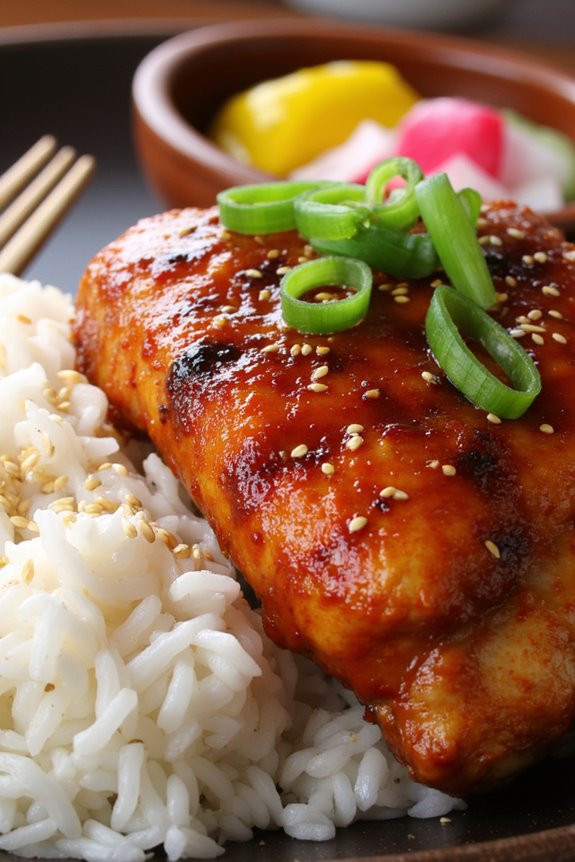 delicious korean bbq chicken