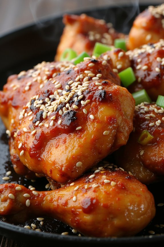 delicious marinated grilled chicken