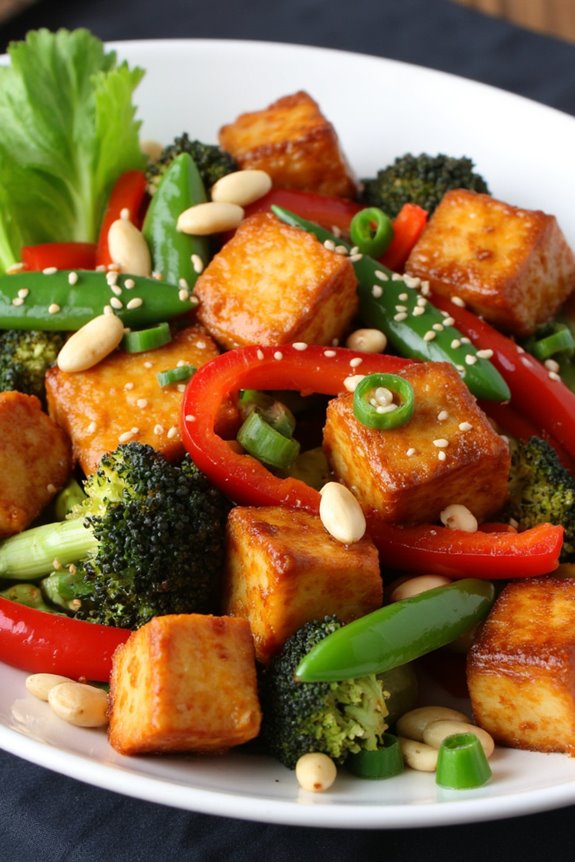delicious vegan kung pao