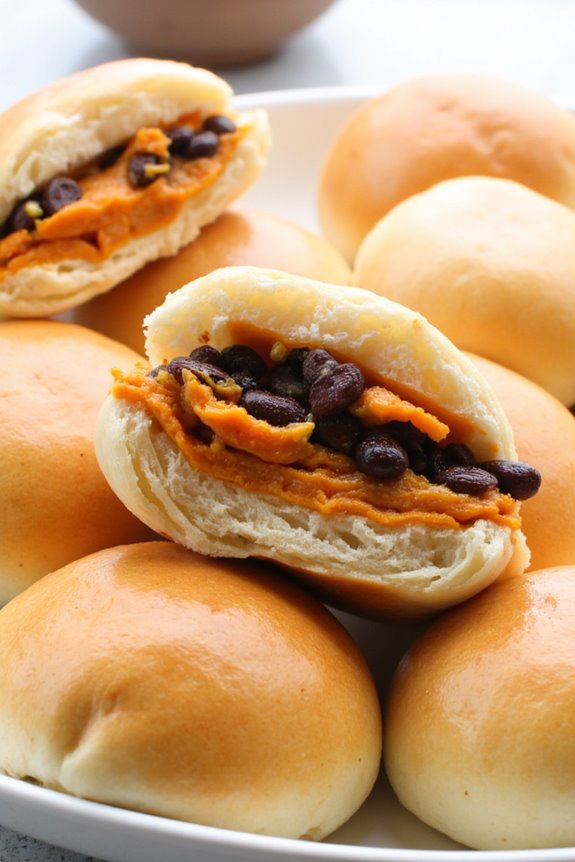 delicious vegetarian bao buns