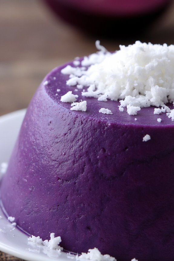 delightful creamy ube dessert