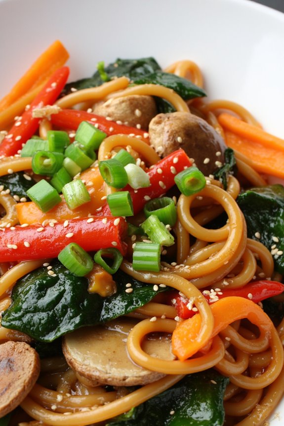 delightful sweet potato noodles