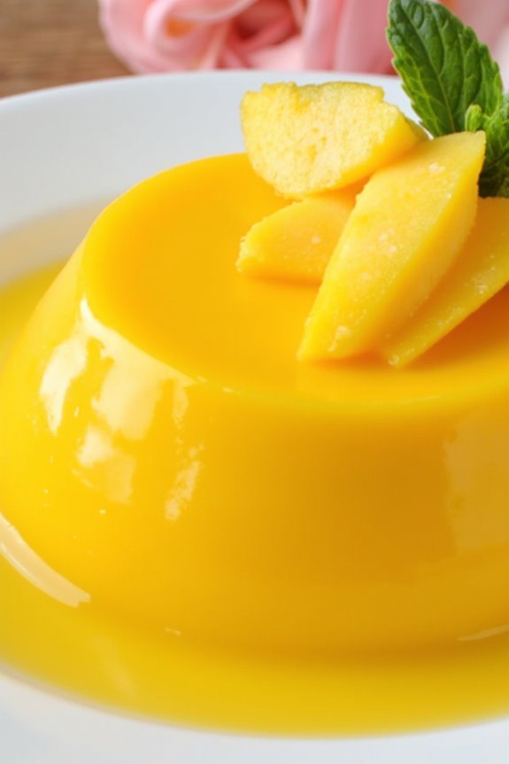 delightful tropical mango dessert