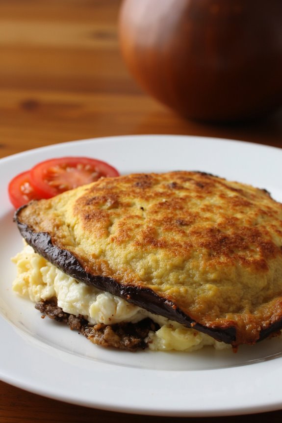 eggplant omelette recipe instructions