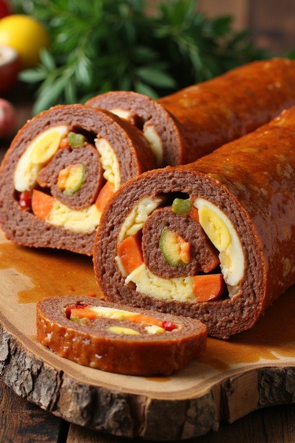 festive beef roll delight