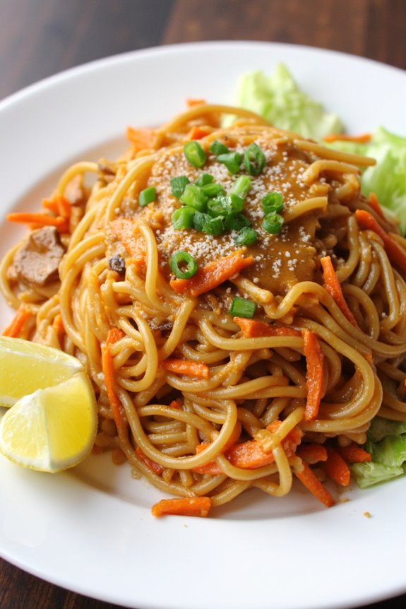 filipino noodle stir fry delight