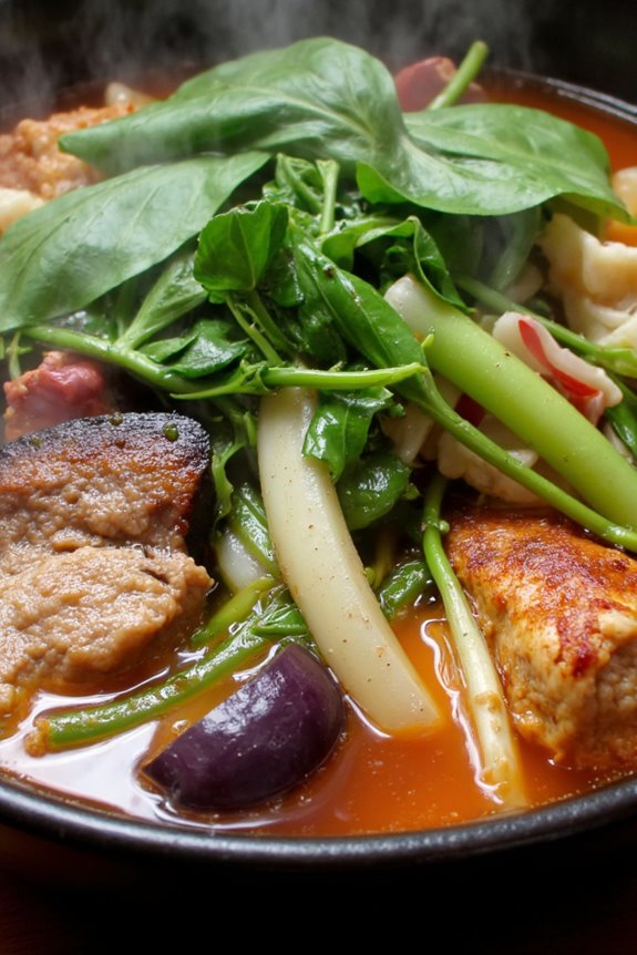 filipino sour pork soup