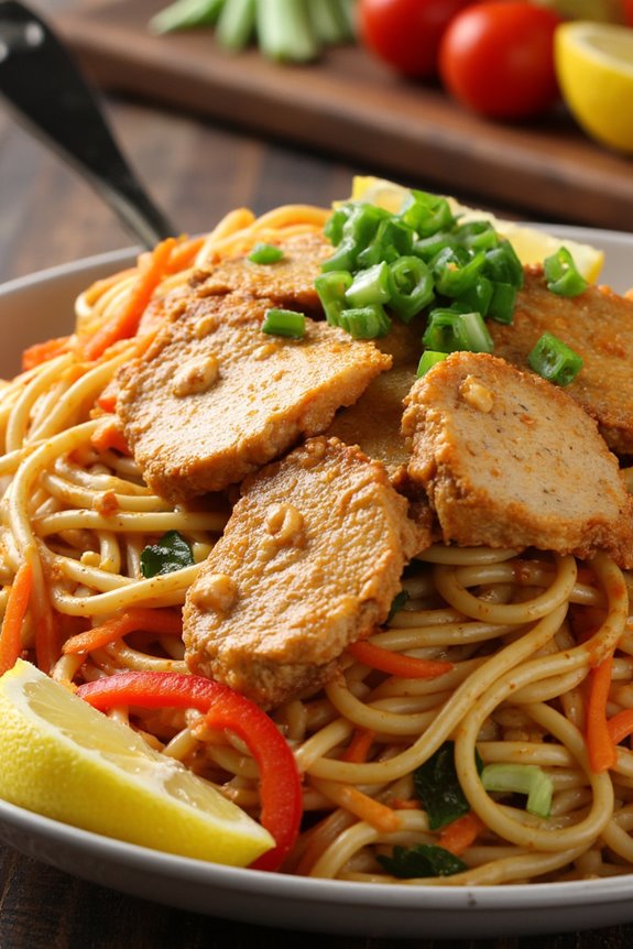 filipino stir fried noodle dish