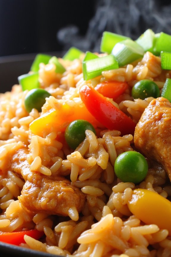 flavorful adobo fried rice