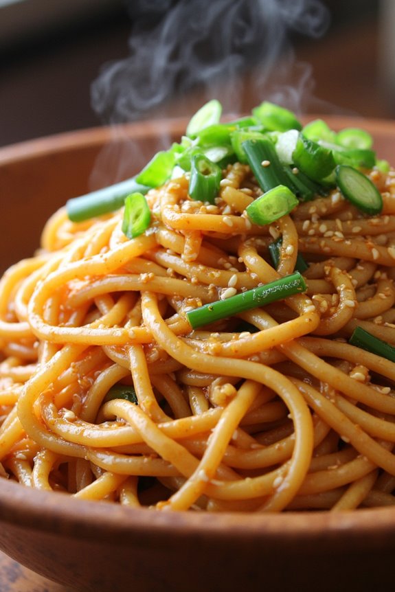 flavorful gluten free noodle dish