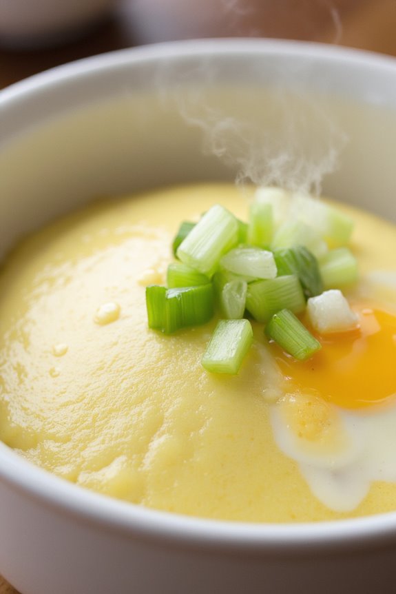 fluffy korean steamed eggs