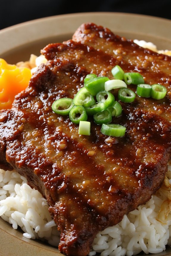 garlic butter beef bowl