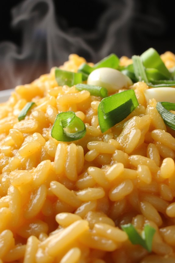garlic infused fried rice delight