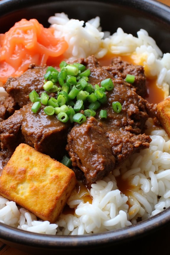 gyudon with tofu recipe