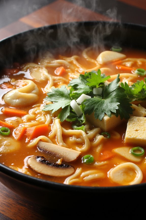 healthy spicy comforting soup