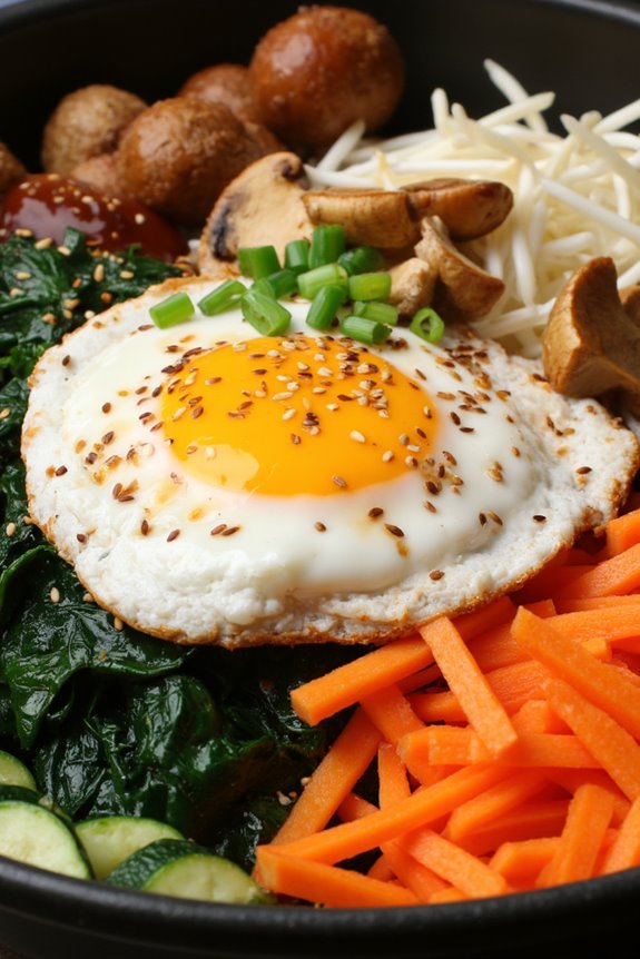 hearty customizable bibimbap bowls