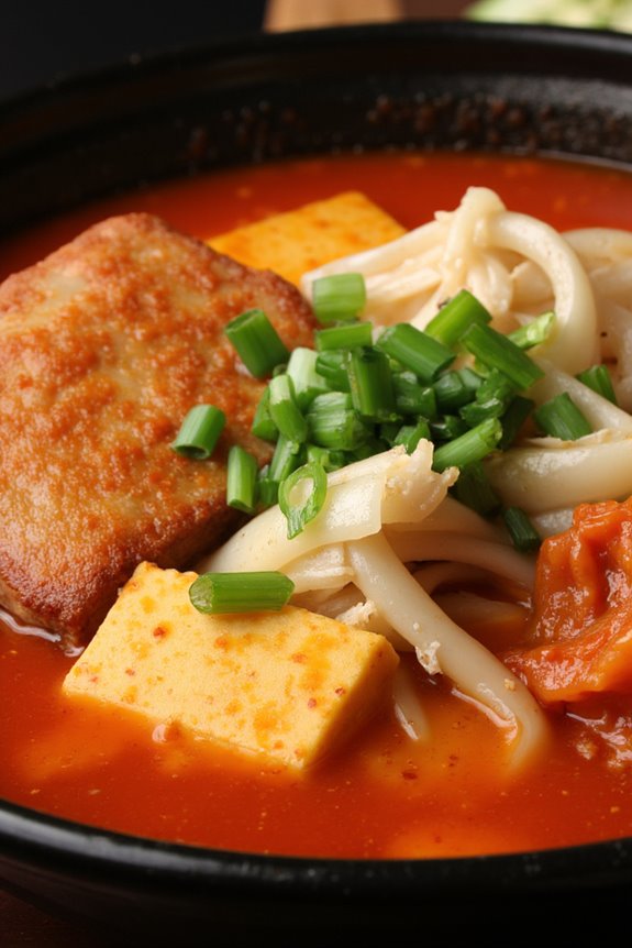 hearty korean kimchi stew