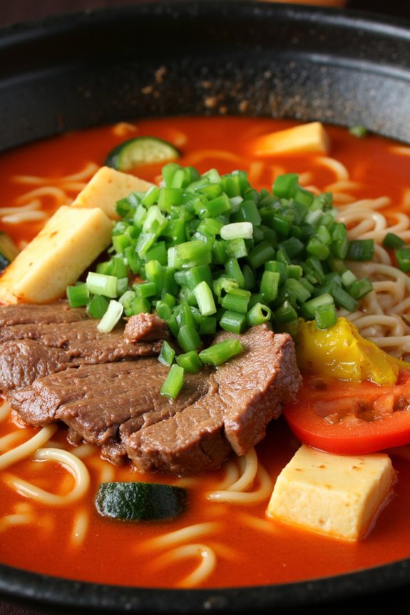 hearty korean mixed stew