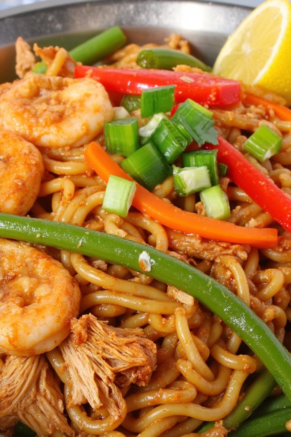 hearty pancit canton bowl
