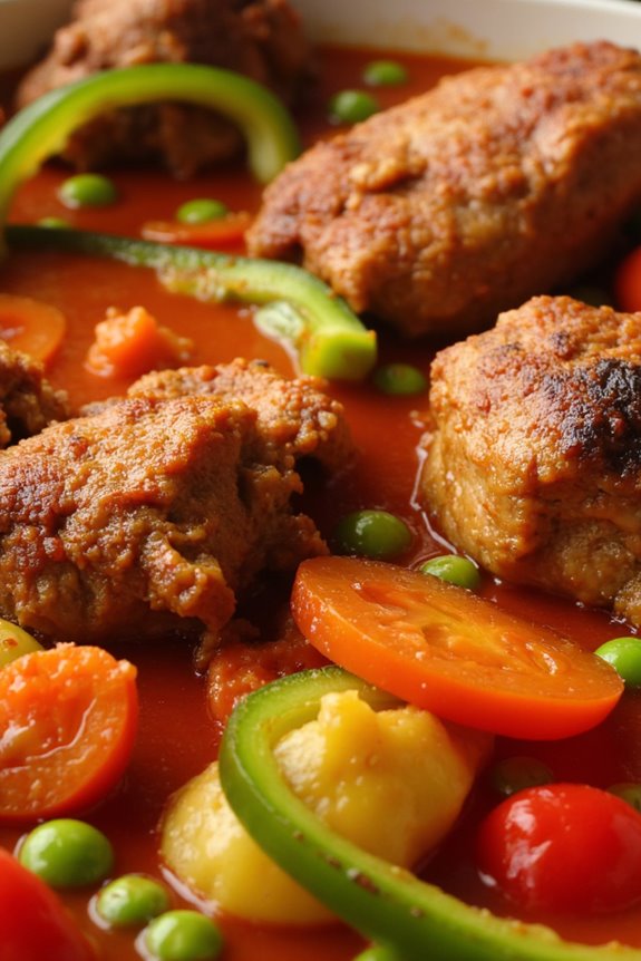 hearty spicy pork stew