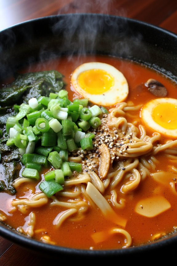 hearty umami spicy ramen