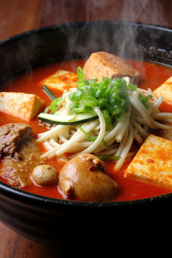 hearty vegetarian korean stew