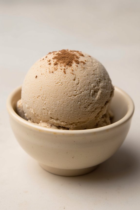 hojicha ice cream delight