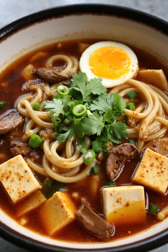 hot and sour noodle soup